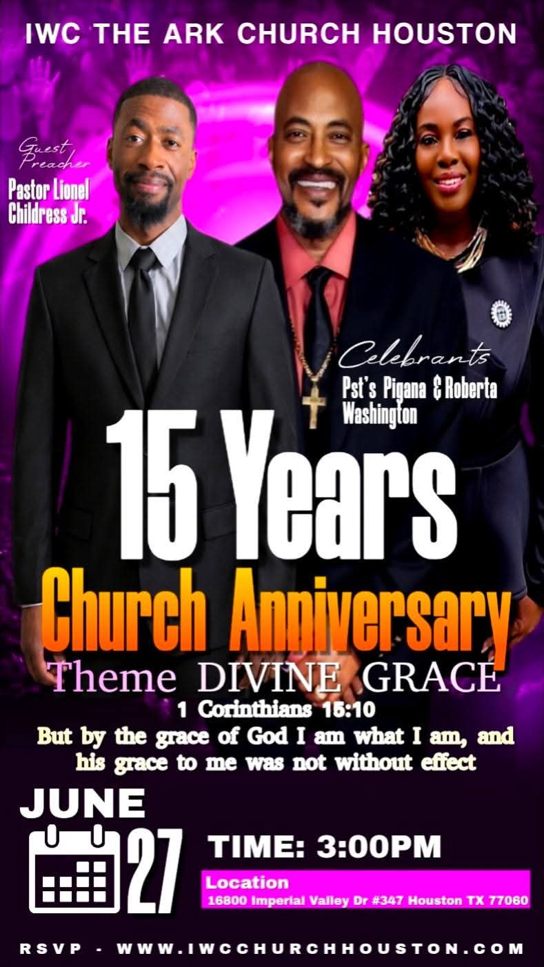 15 Years Church Anniversary