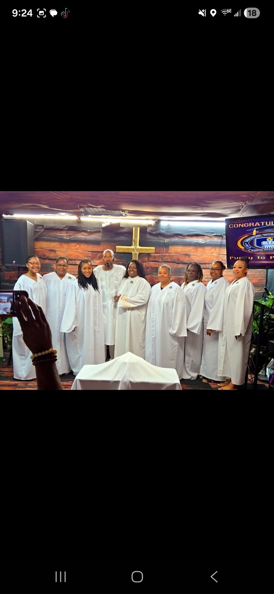CALA chaplains and ministry team group photo at the altar