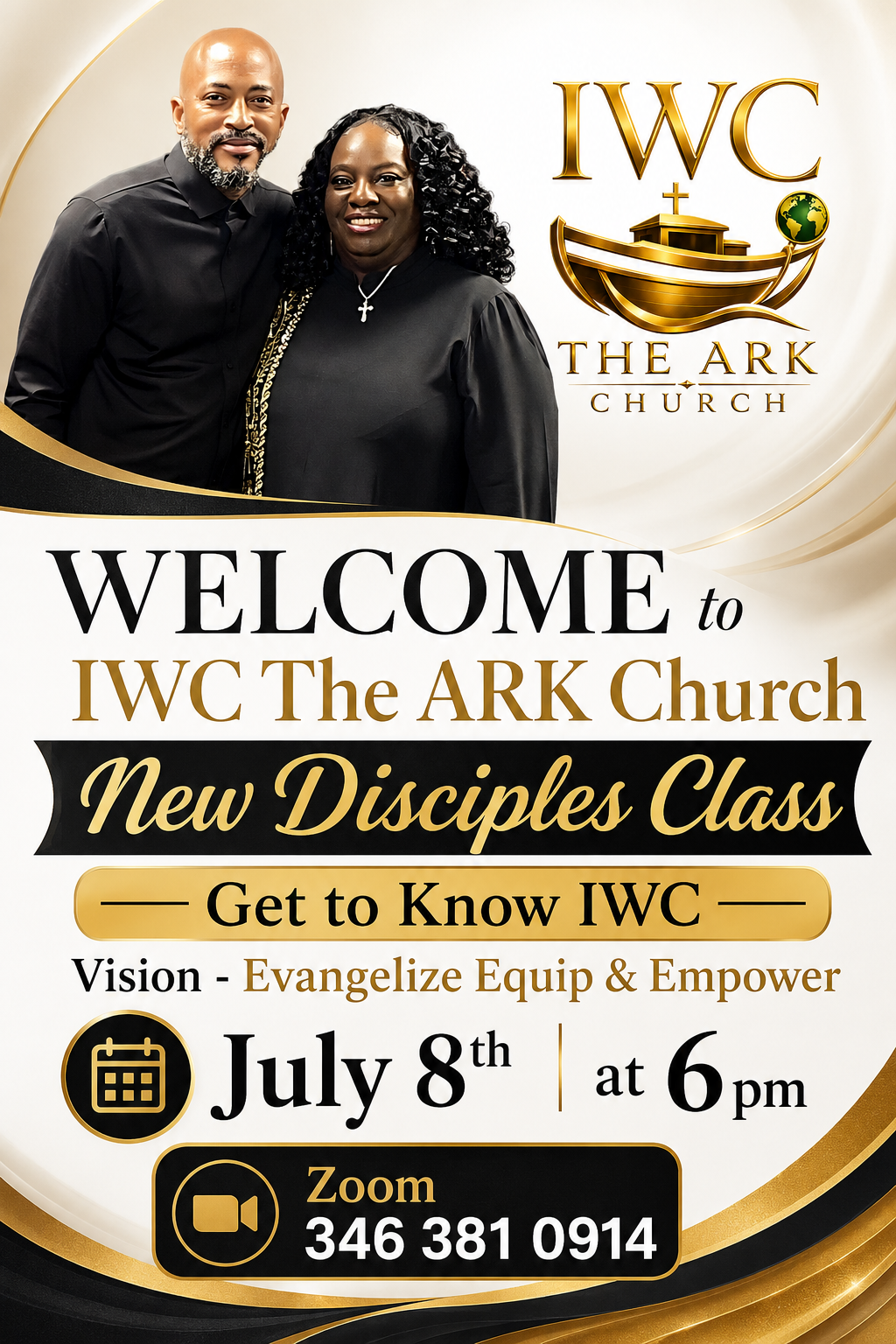 New Disciples Class — Welcome to IWC The ARK Church
