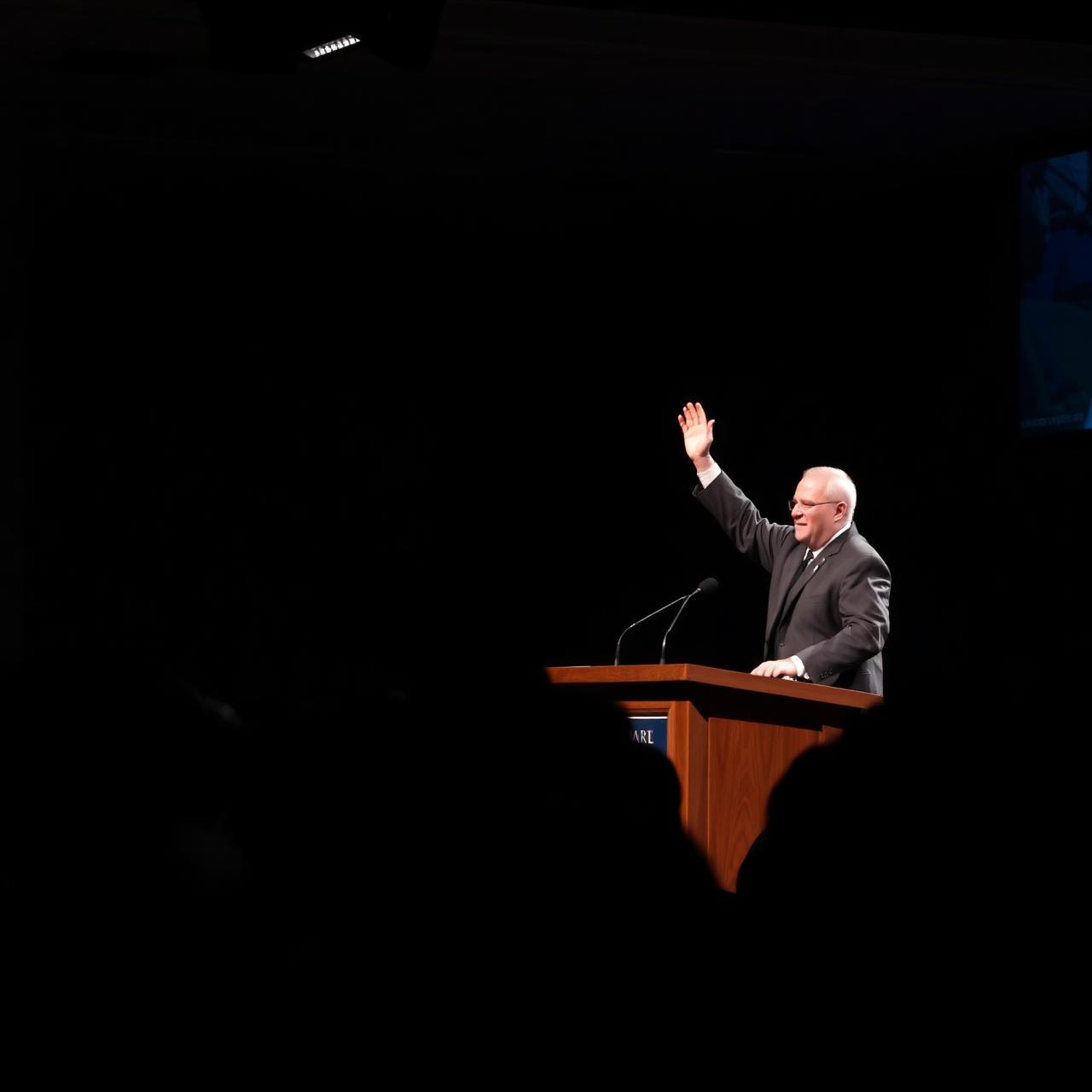 Pastor preaching
